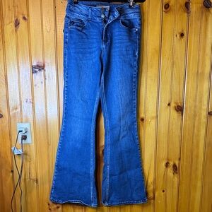 KanCan from The Buckle Dark Blue Flare Jeans